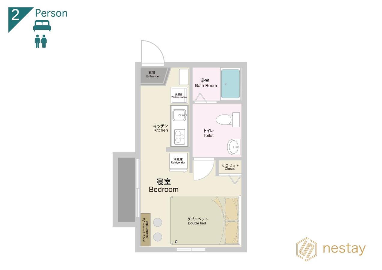 Nestay Apartment Tokyo Waseda ภายนอก รูปภาพ